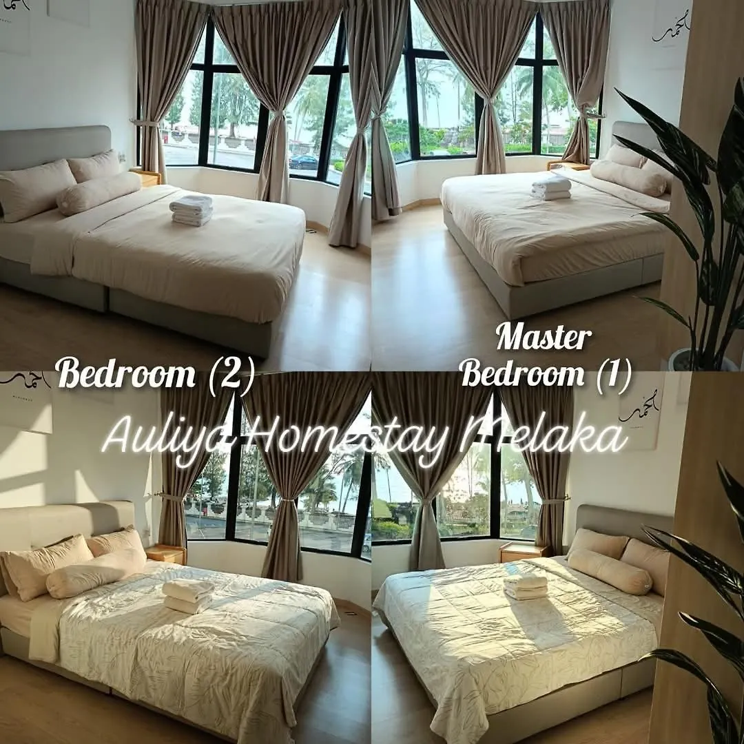 Apartment Auliya Homestay Melaka Seaview Pantai Puteri