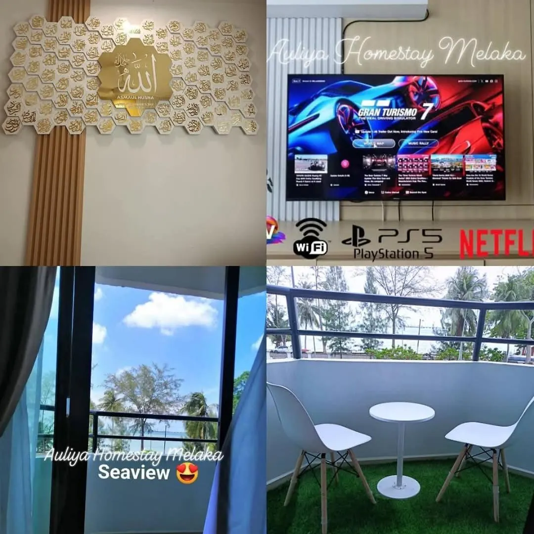 Auliya Homestay Melaka Seaview Pantai Puteri Malacca